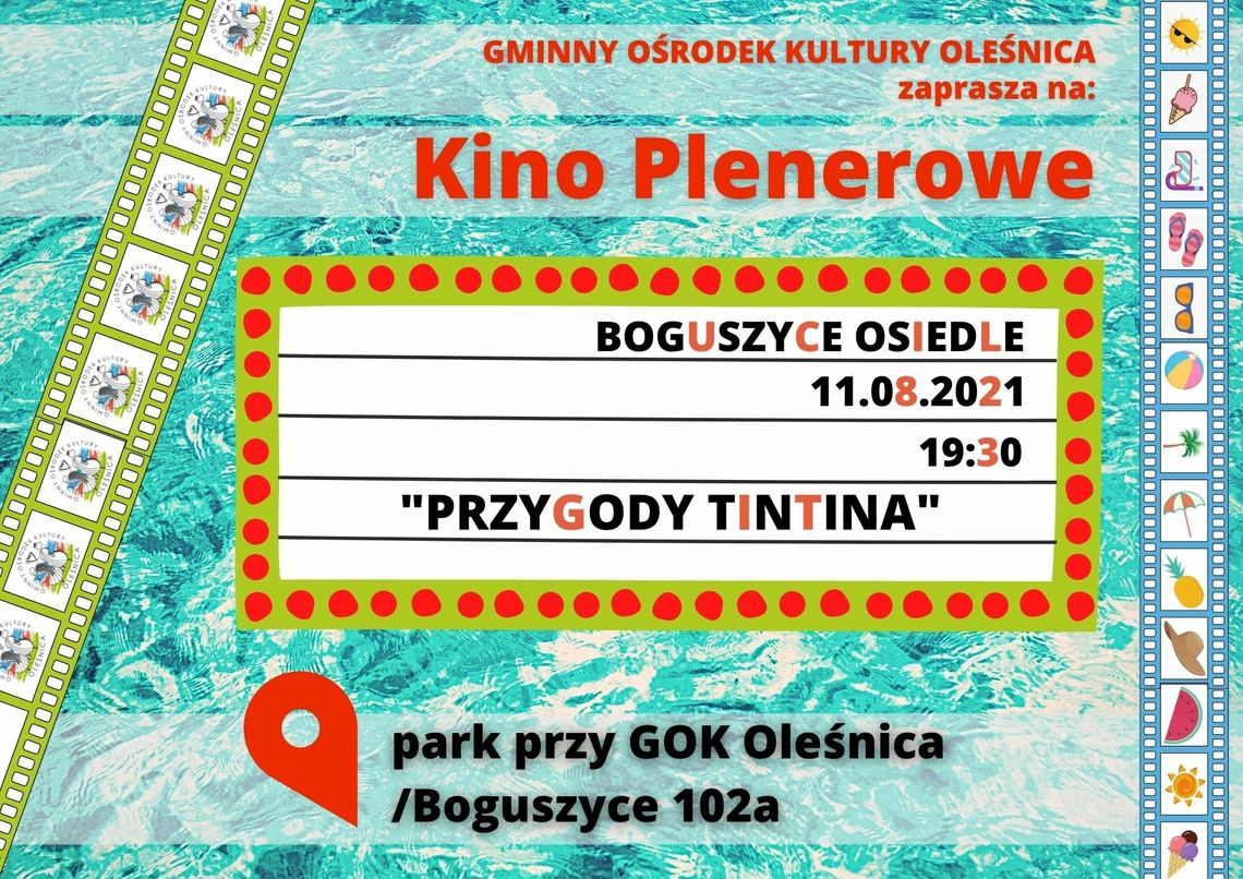 Kino Plenerowe GOK Oleśnica zaprasza