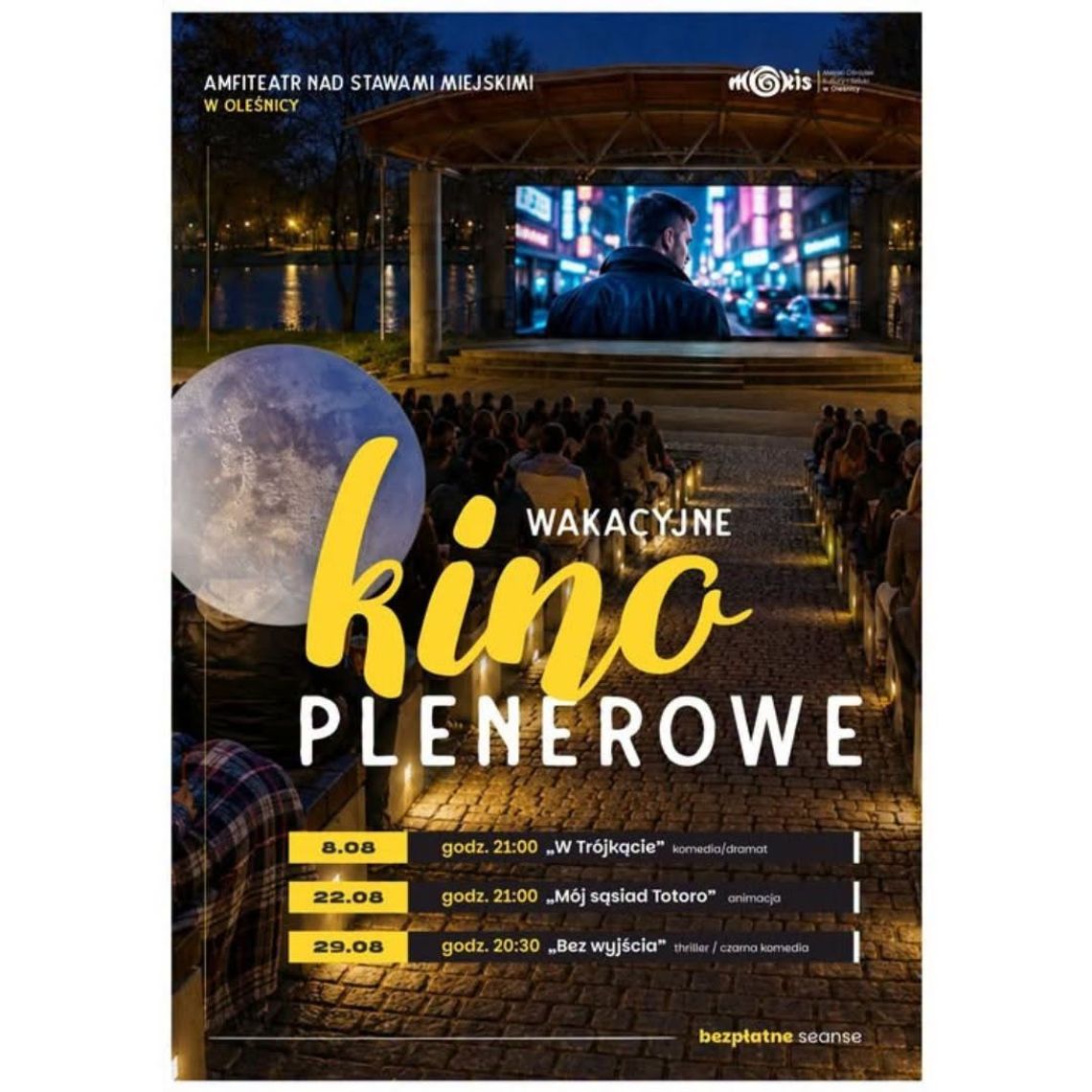 Kino pod chmurką wraca do amfiteatru Kino pod chmurką wraca do amfiteatru