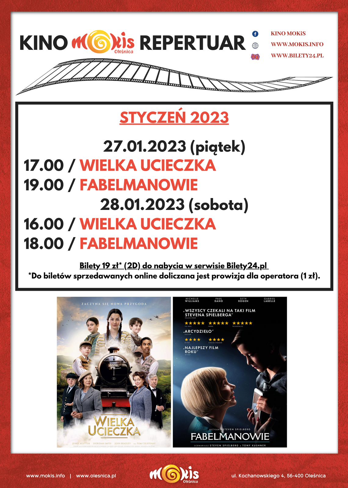 Kino w Oleśnicy zaprasza na "Wielką ucieczkę" 