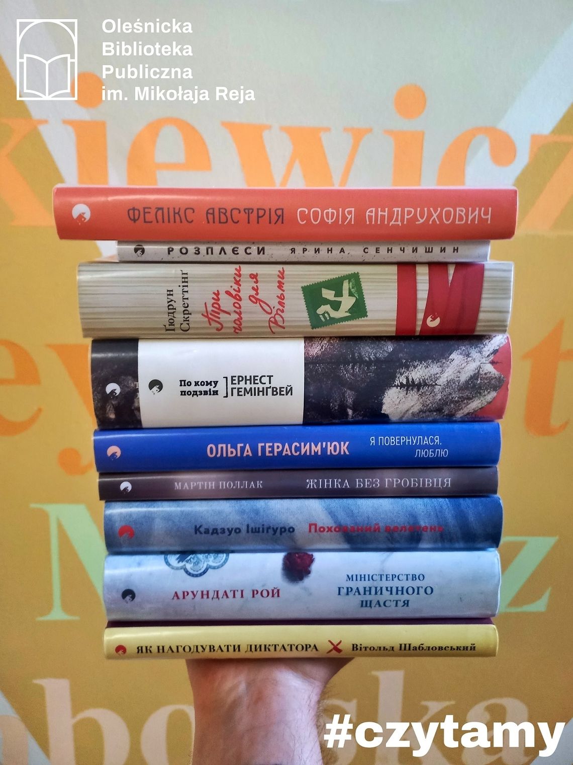 Книжки українською мовою - książki w języku ukraińskim 