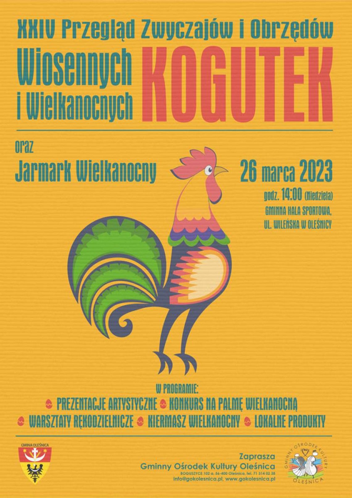 "Kogutek" w gminie Oleśnica zapieje po raz dwudziesty czwarty 