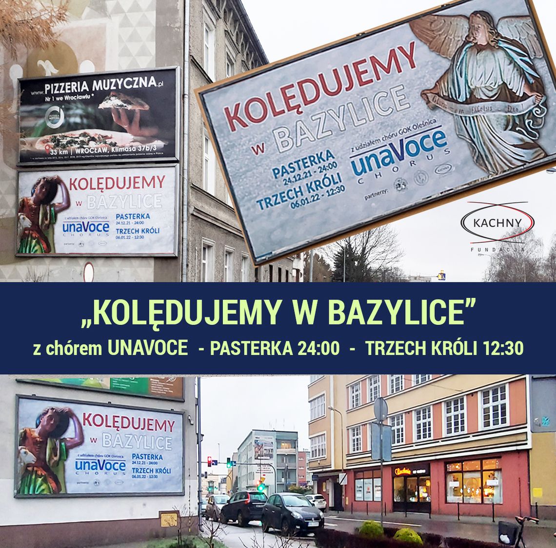 Kolędujmy w bazylice z chórem UnaVoce Kolędujmy w bazylice z chórem UnaVoce