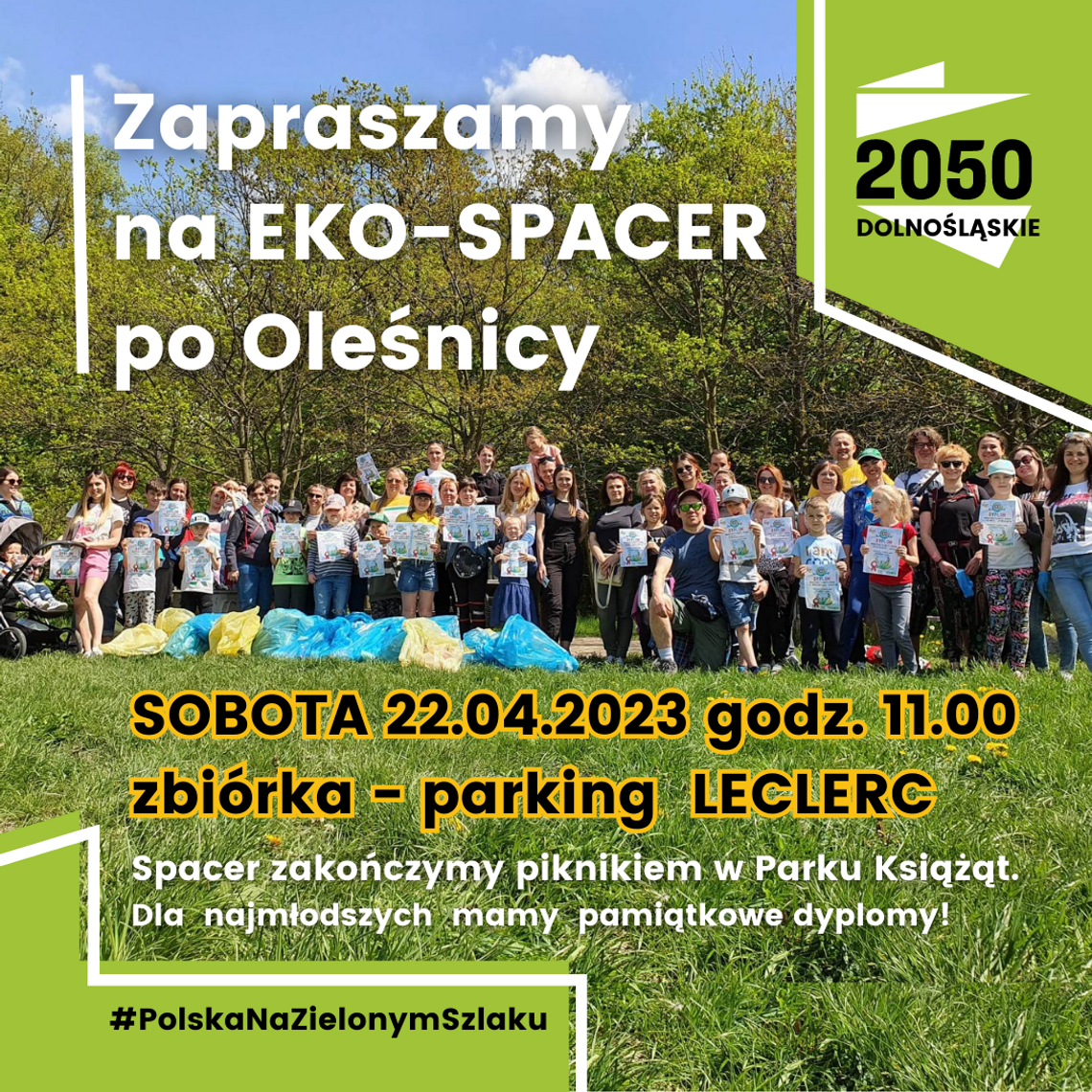 Kolejny eko-spacer w Oleśnicy