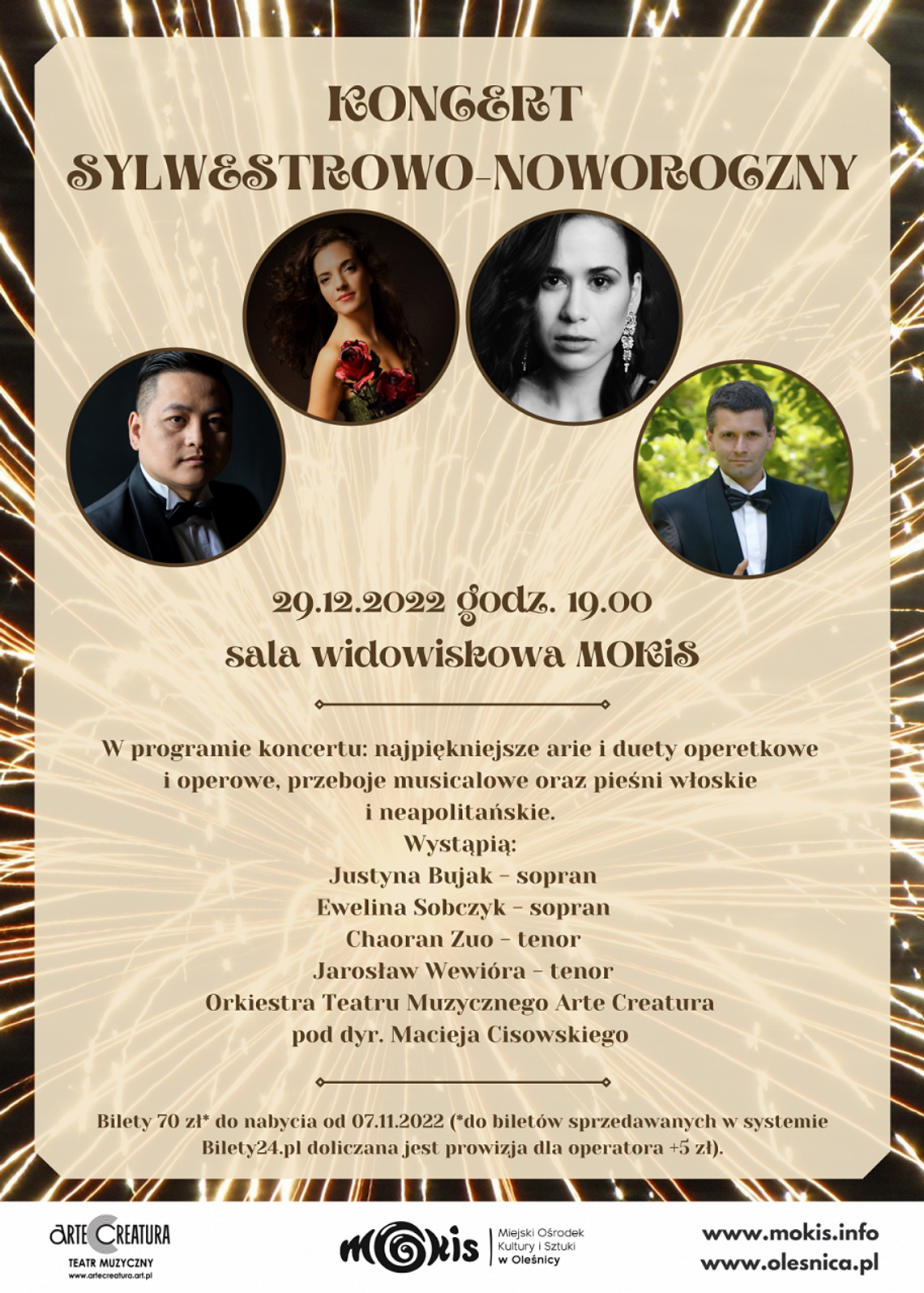 Koncert sylwestrowo-noworoczny w Oleśnicy