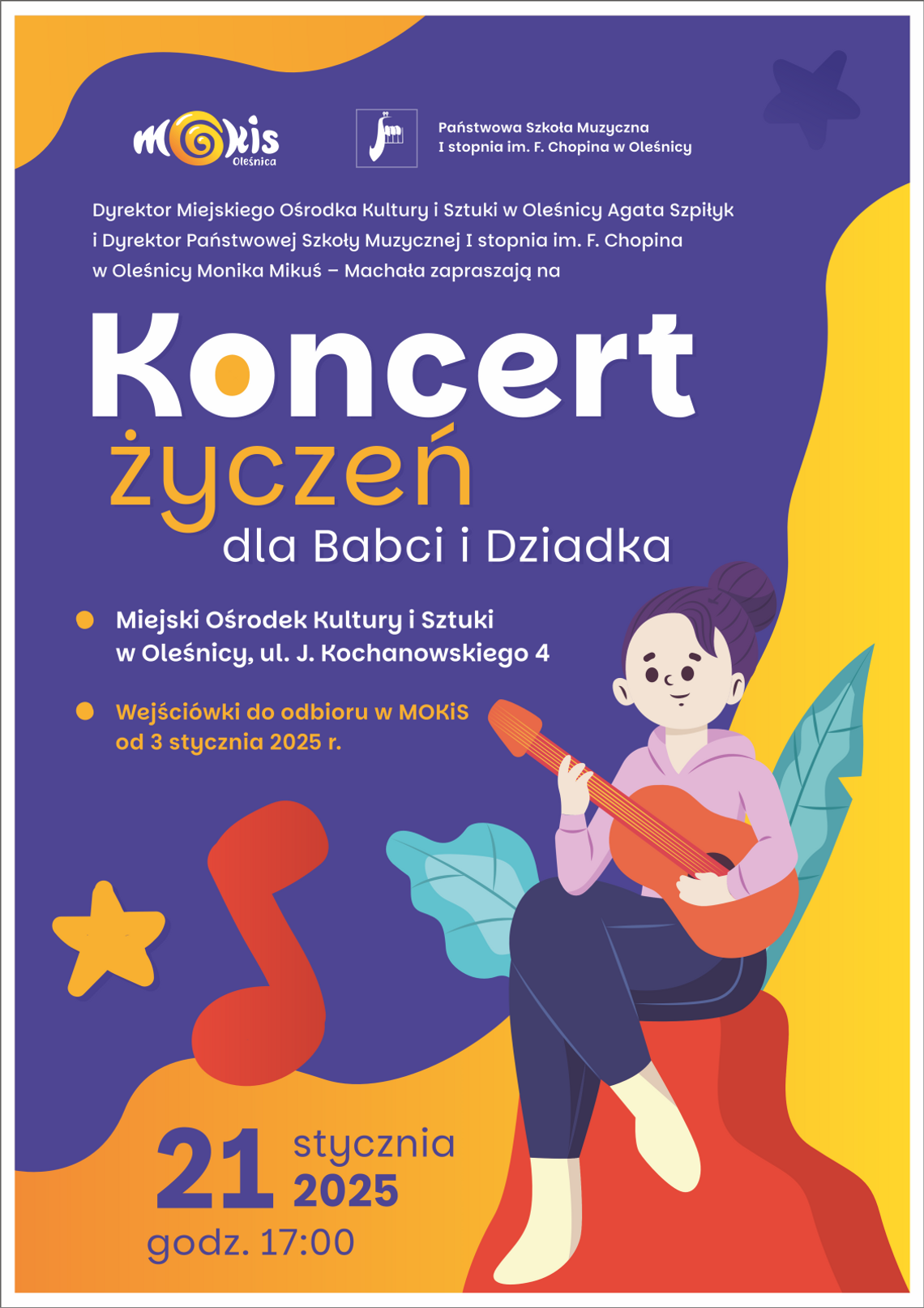 Koncert życzeń dla Babci i Dziadka