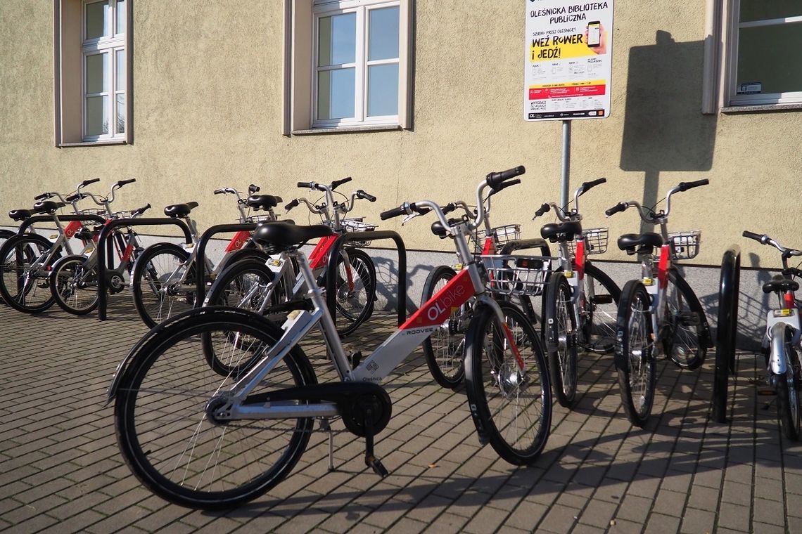 Koniec sezonu rowerów miejskich w Oleśnicy!