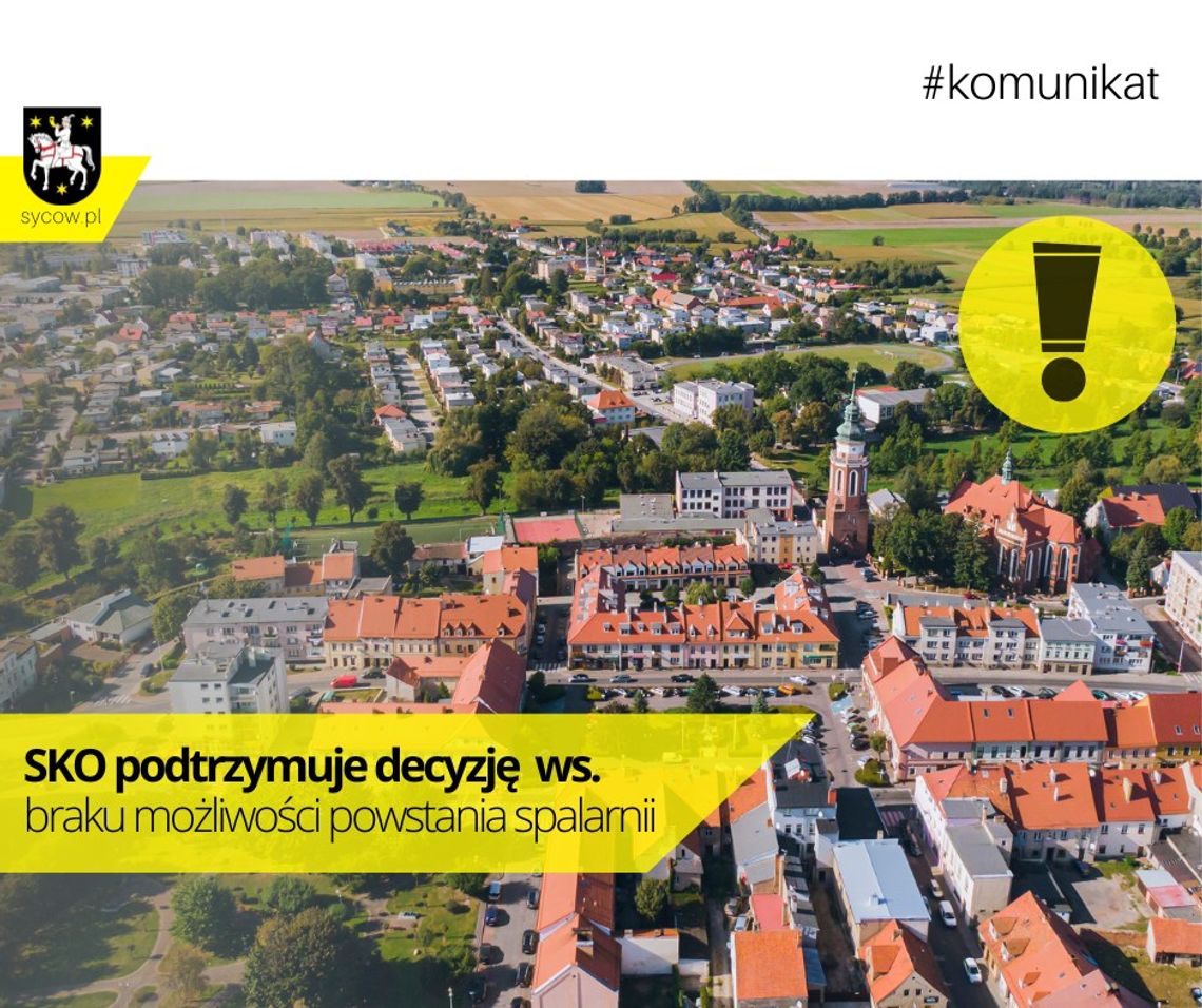 Koniec tematu spalarni w Sycowie!