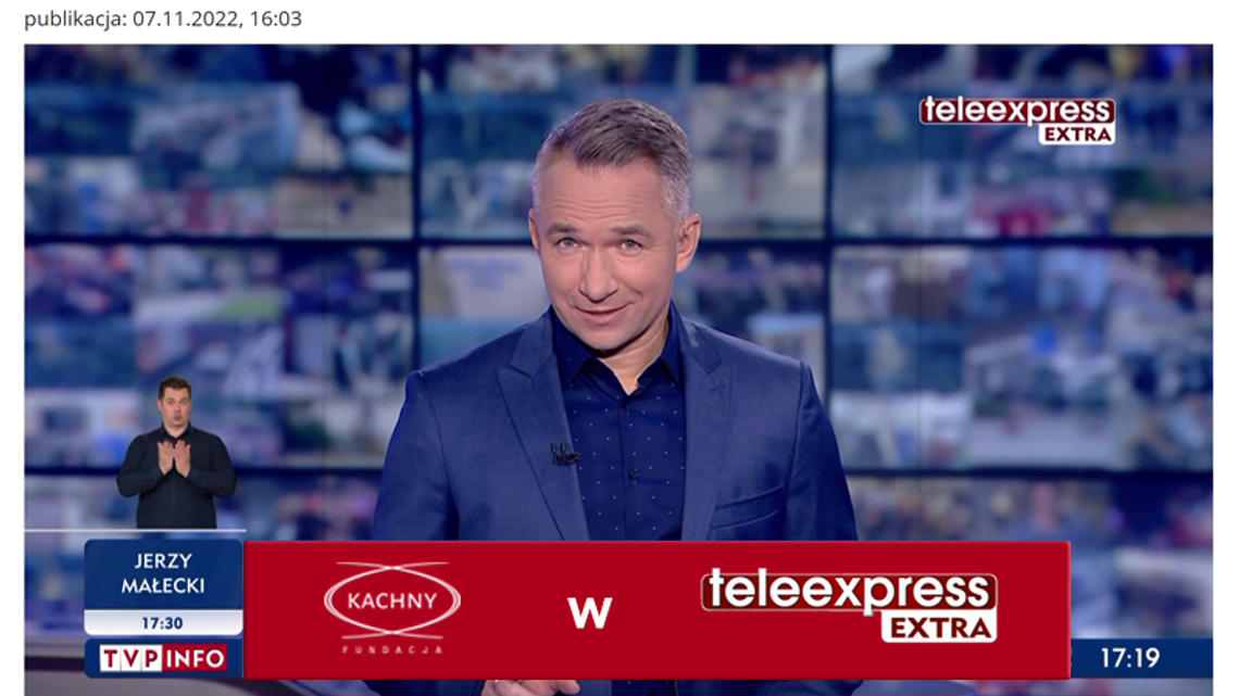 Książki na łańcuchu w Teleexpressie i TVP3
