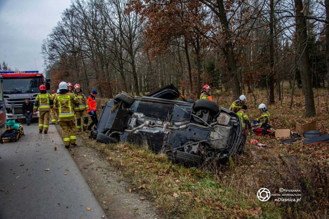 Kto kierował tym audi? Nikt się nie przyznaje...