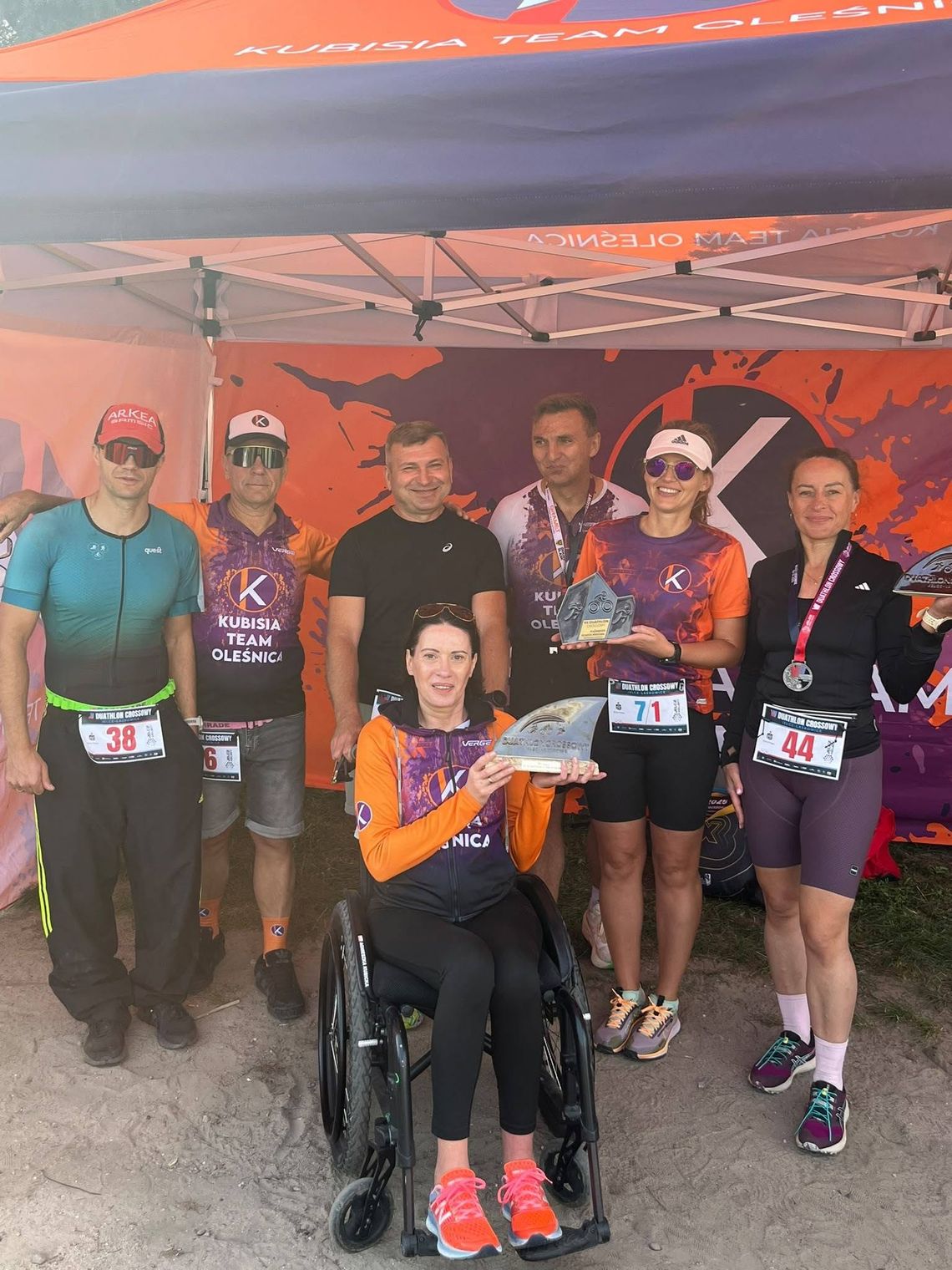 Kubisia Team Oleśnica z sukcesami podczas VII Duathlonu Crossowego w Jelczu-Laskowicach Kubisia Team Oleśnica z sukcesami podczas VII Duathlonu Crossowego w Jelczu-Laskowicach