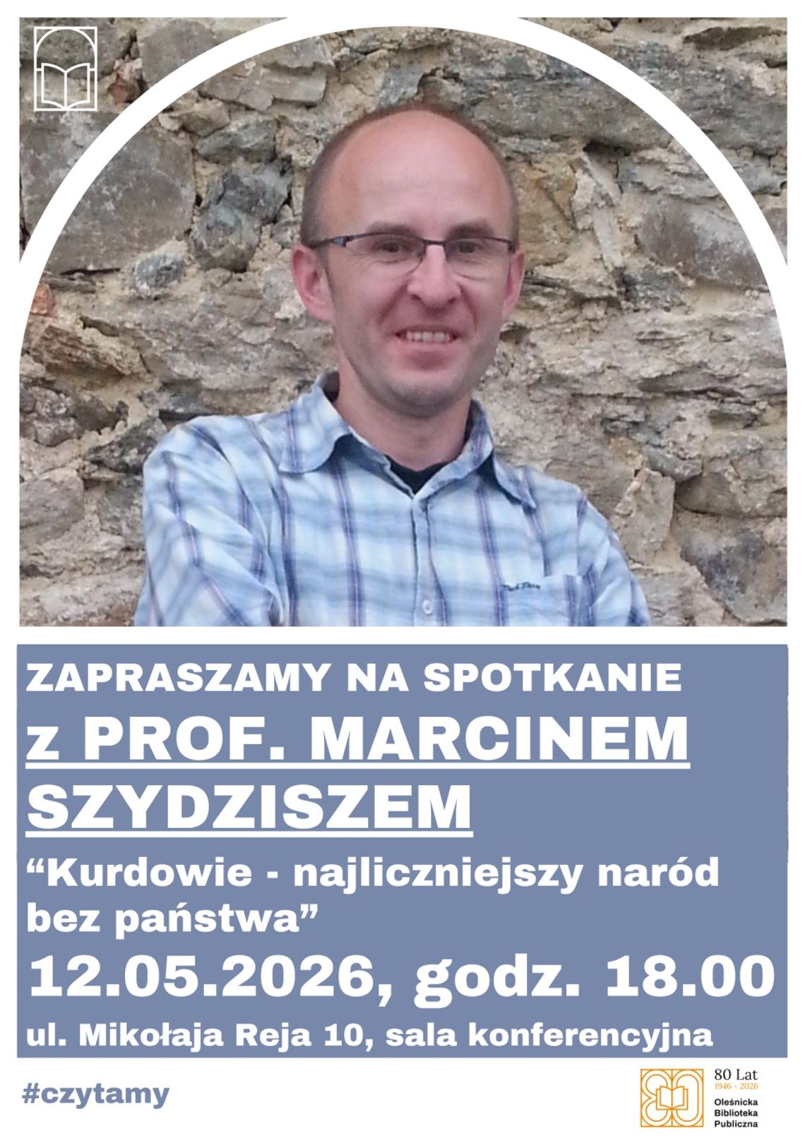 Kurdowie - najliczniejszy naród bez państwa. Wykład prof. Szydzisza w bibliotece