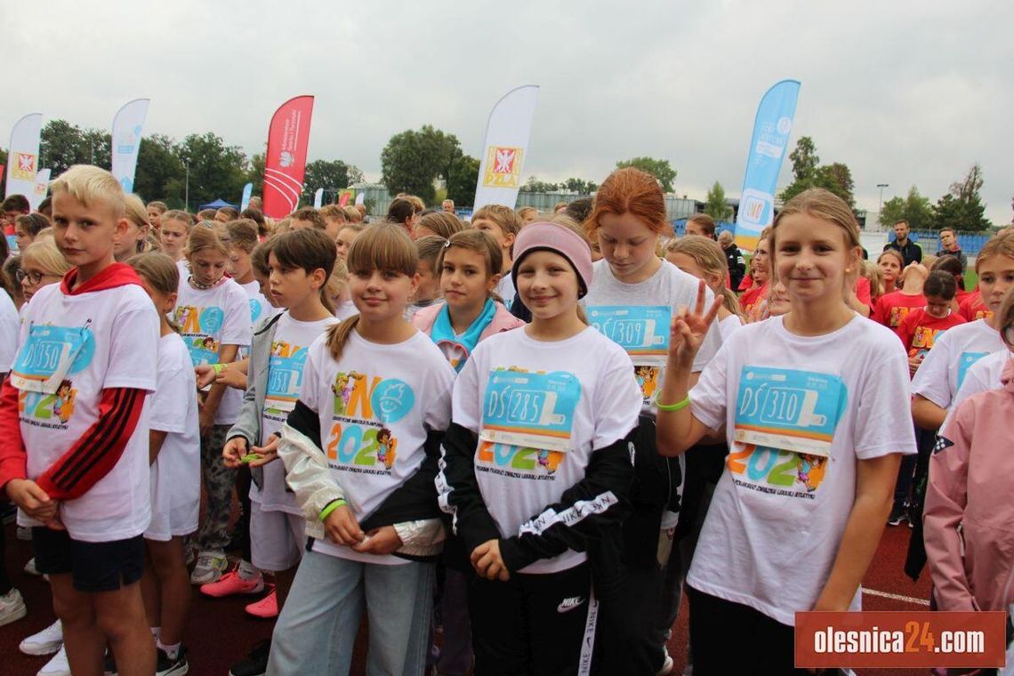 Lekkoatletyczne Nadzieje Olimpijskie na stadionie w Oleśnicy