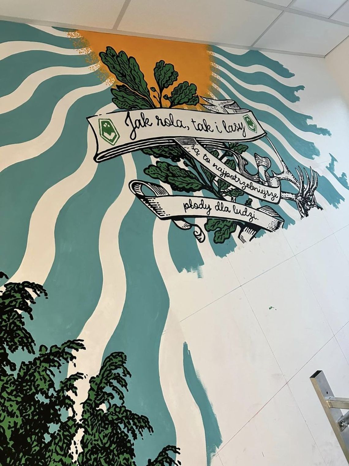 W Oleśnicy powstanie leśny mural