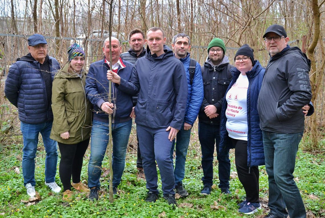 Ugrupowanie Tak dla Oleśnicy sprzątało Wodociągi