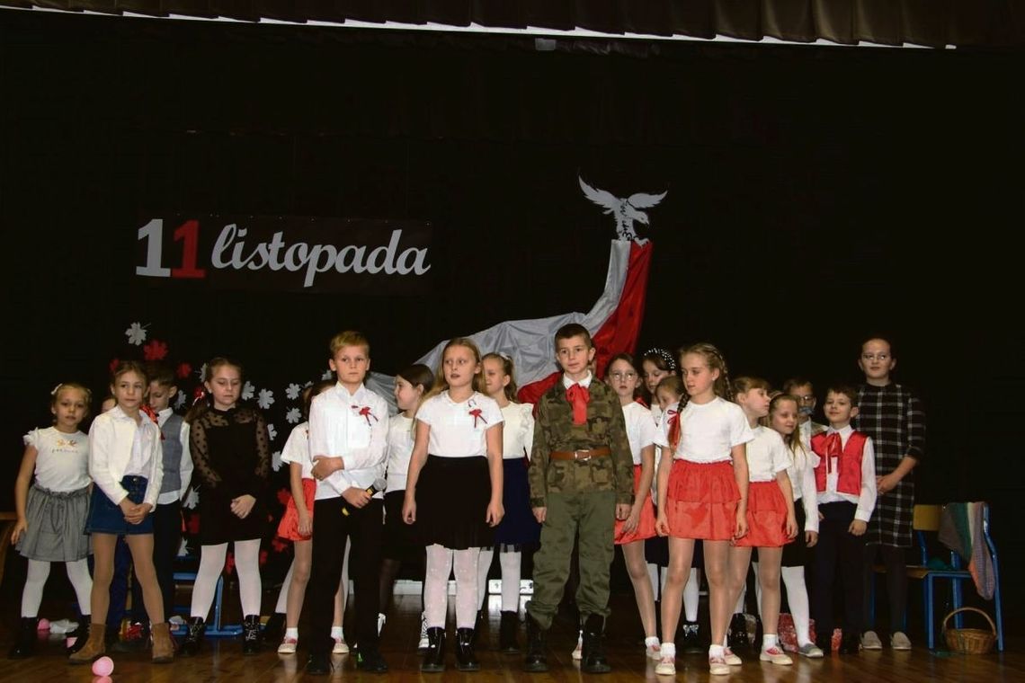 Mali patrioci na scenie w Międzyborzu