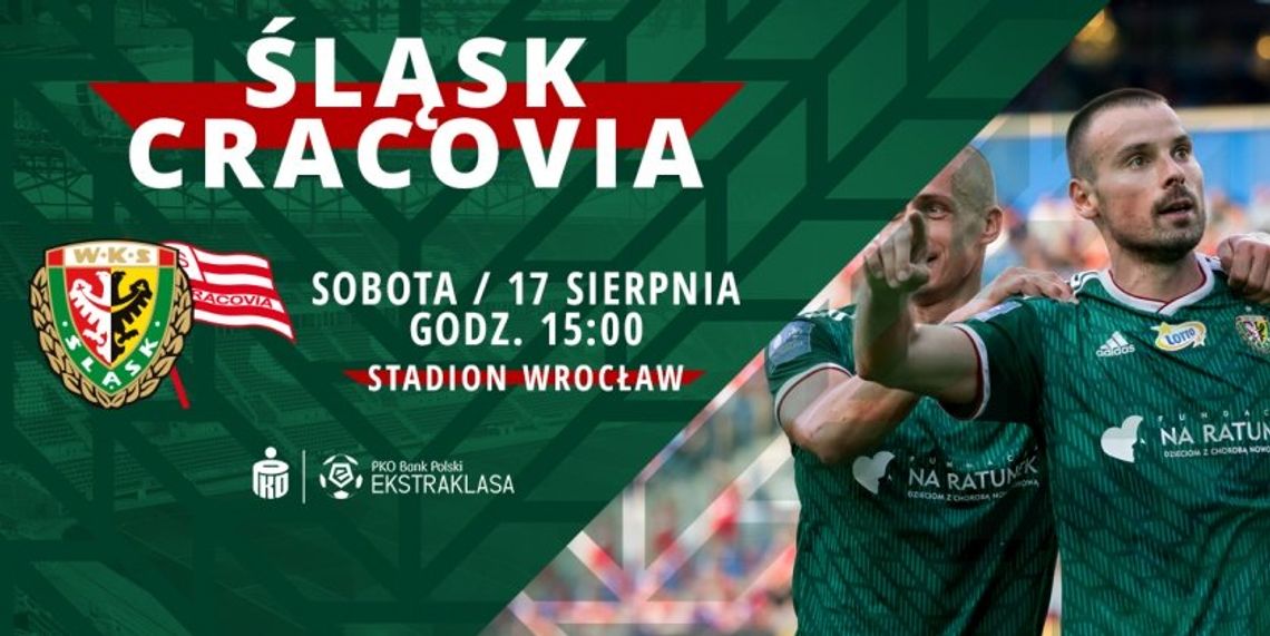 Mamy bilety na mecz Śląska z Cracovią!