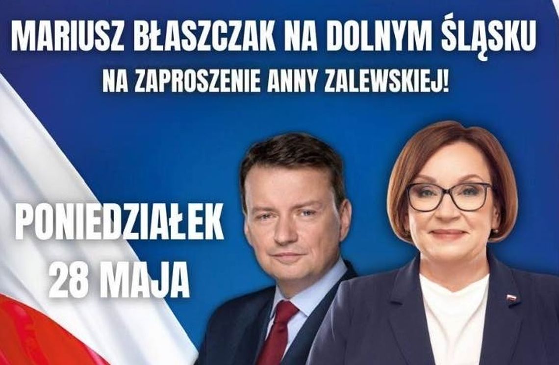 Mariusz Błaszczak i Elżbieta Witek w Oleśnicy