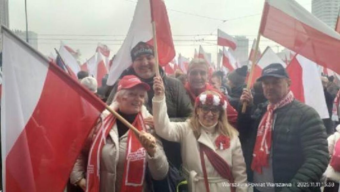 Marsz Niepodległości w Warszawie. Oleśniczanie też tam są! Marsz Niepodległości w Warszawie. Oleśniczanie też tam są!
