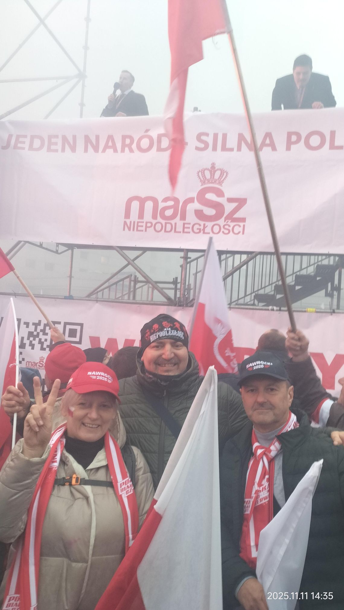 Marsz Niepodległości w Warszawie. Oleśniczanie też tam są!