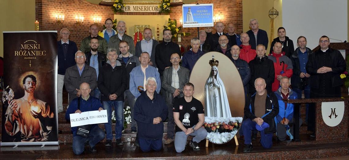 Męski Różaniec znów na ulicach Oleśnicy Męski Różaniec znów na ulicach Oleśnicy