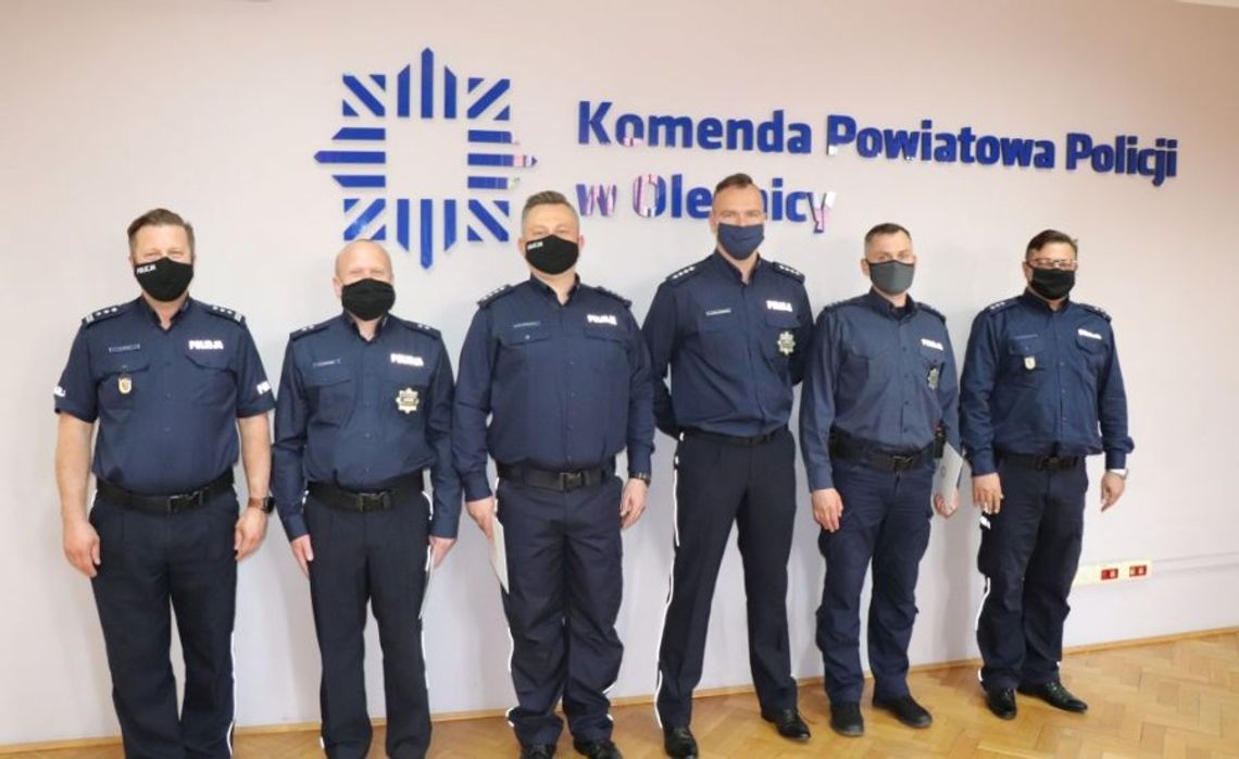 Mianowania w Komendzie Powiatowej Policji w Oleśnicy