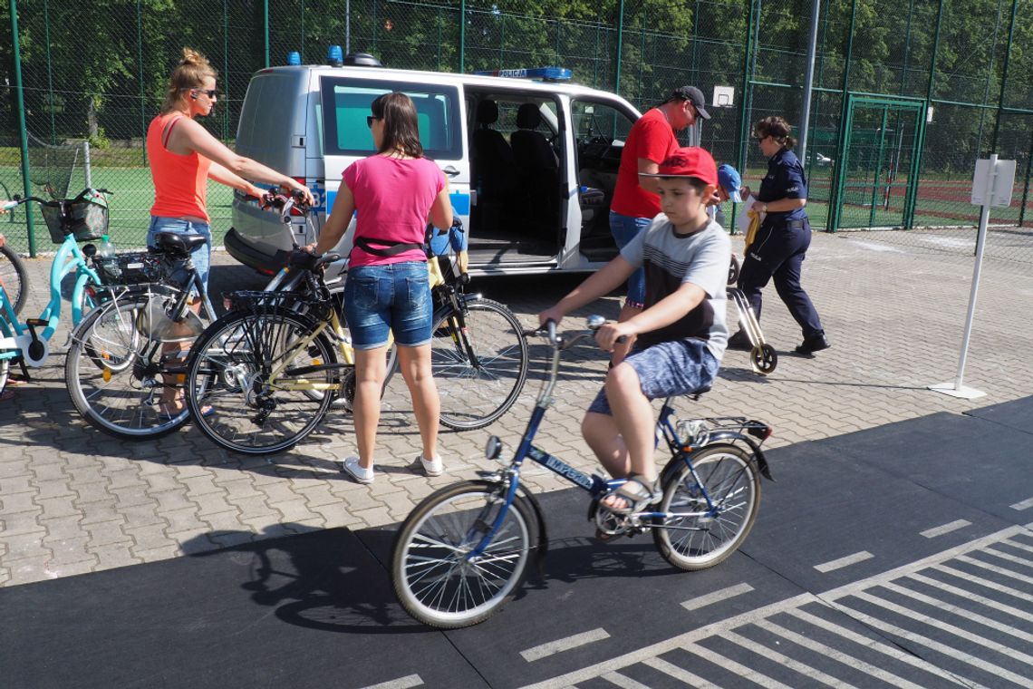 Miasteczko Ruchu Drogowego w Oleśnicy dla rowerzystów