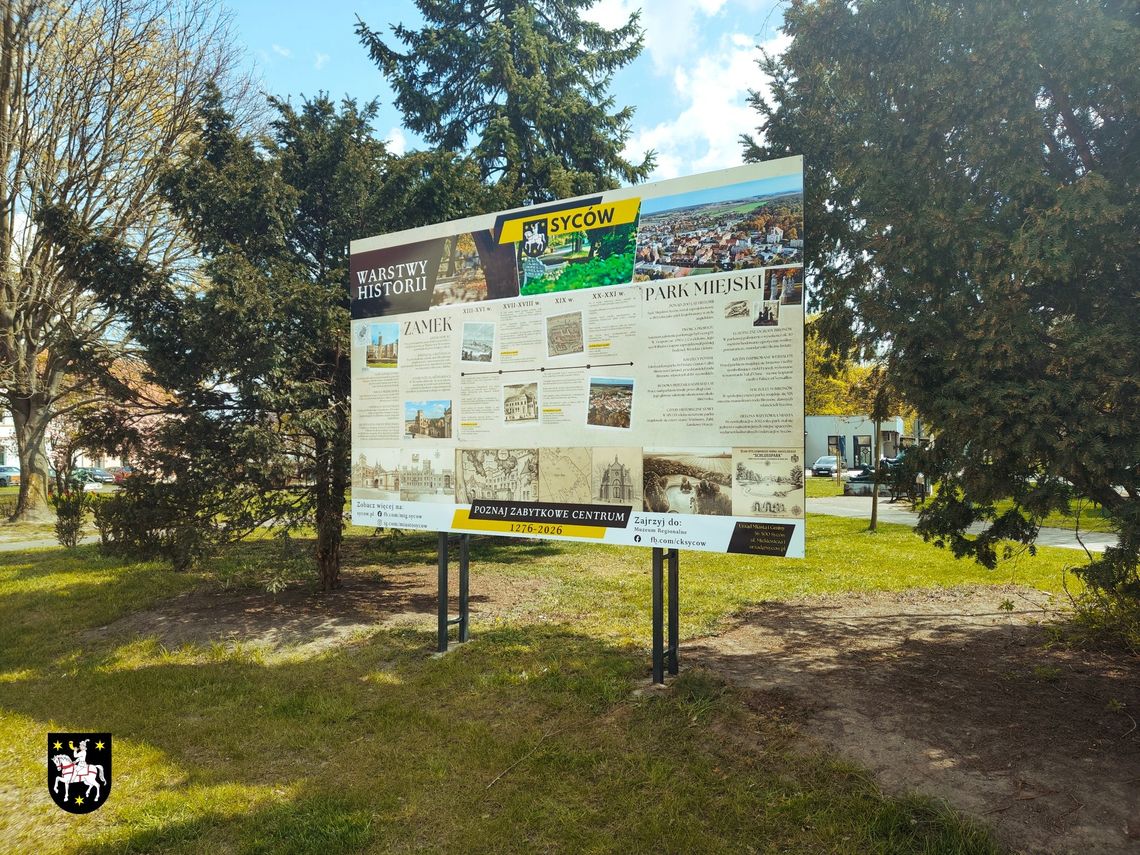 Miasto odkrywa swoje tajemnice. Nowa wystawa w centrum o historii zamku i parku