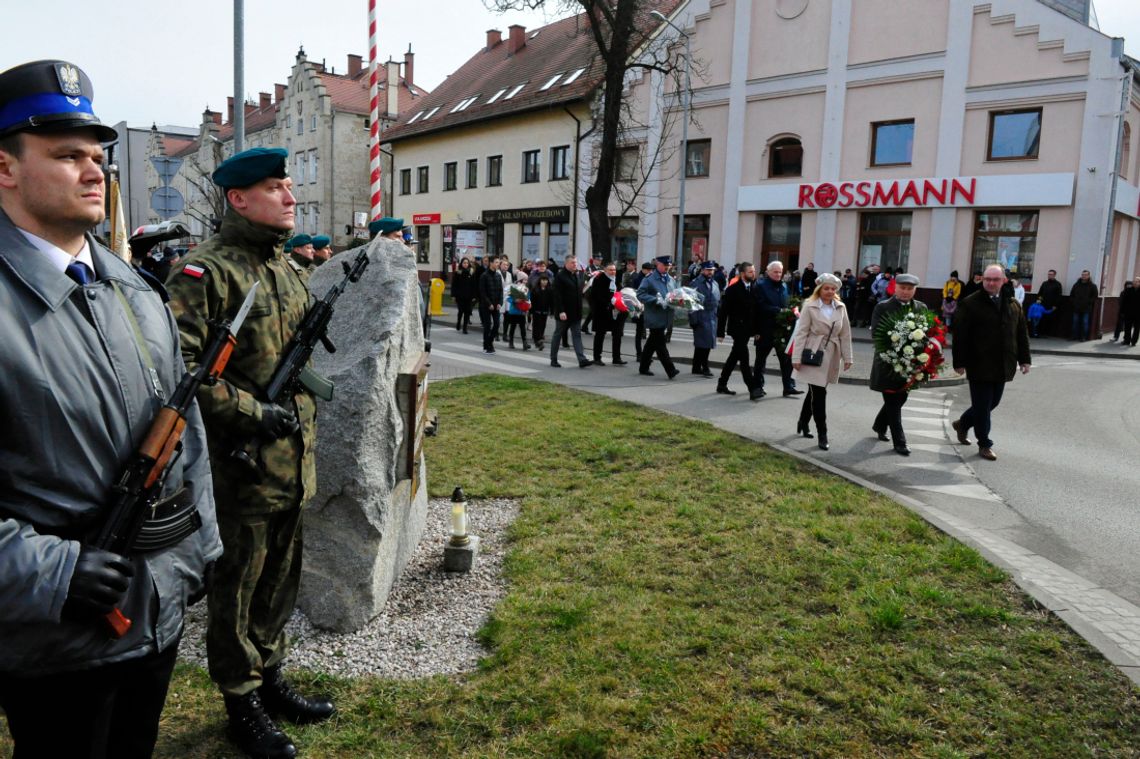 Miejskie obchody Narodowego Dnia Pamięci "Żołnierzy Wyklętych" w Oleśnicy