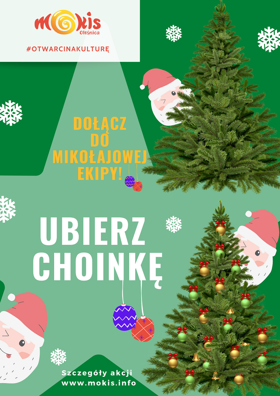 Mieszkańcy Oleśnicy mogą ubrać choinkę na placu Zwycięstwa