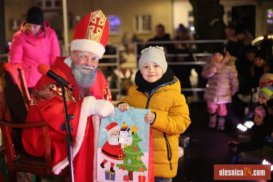 Mikołaj przyjechał na Rynek w Twardogórze