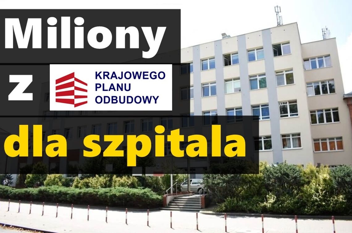Miliony z KPO dla szpitala w Oleśnicy