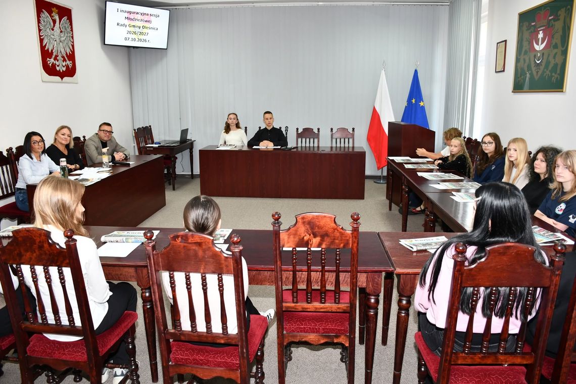 Młoda krew w gminie Oleśnica! Młodzieżowa Rada rusza z nową kadencją Młoda krew w gminie Oleśnica! Młodzieżowa Rada rusza z nową kadencją