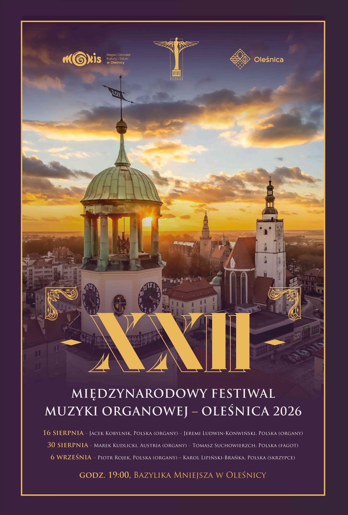 Młody laureat i doświadczony organista na jednym koncercie