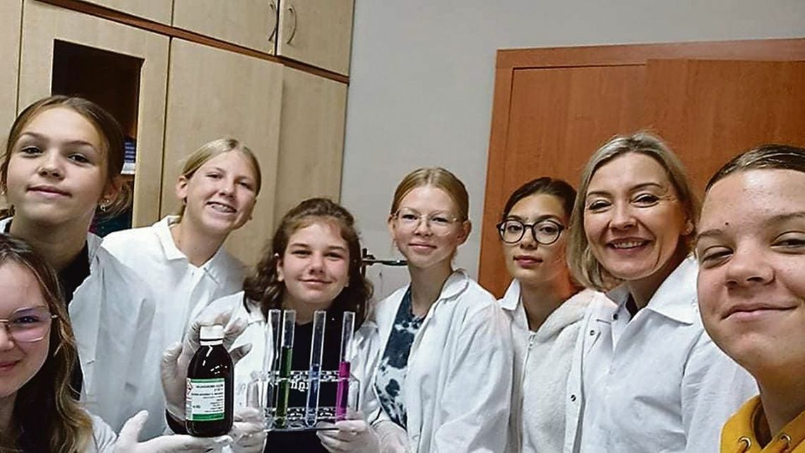 Młodzi chemicy z Międzyborza