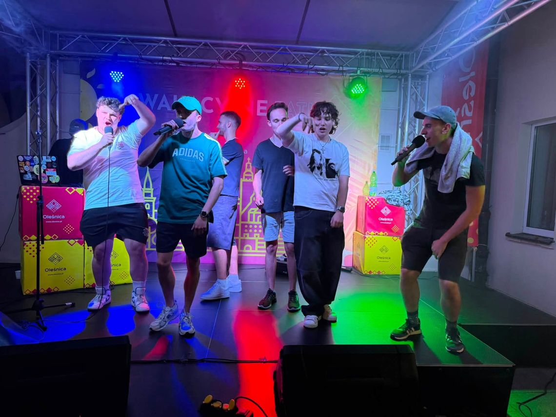 Młodzi raperzy rozpalili Wakacyjne Patio! Młodzi raperzy rozpalili Wakacyjne Patio!