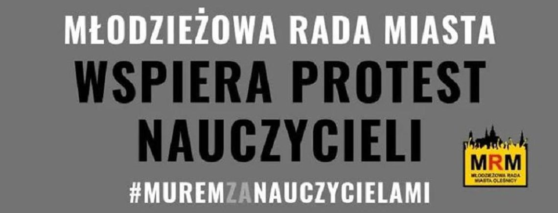 Młodzieżowa Rada Miasta popiera strajk nauczycieli