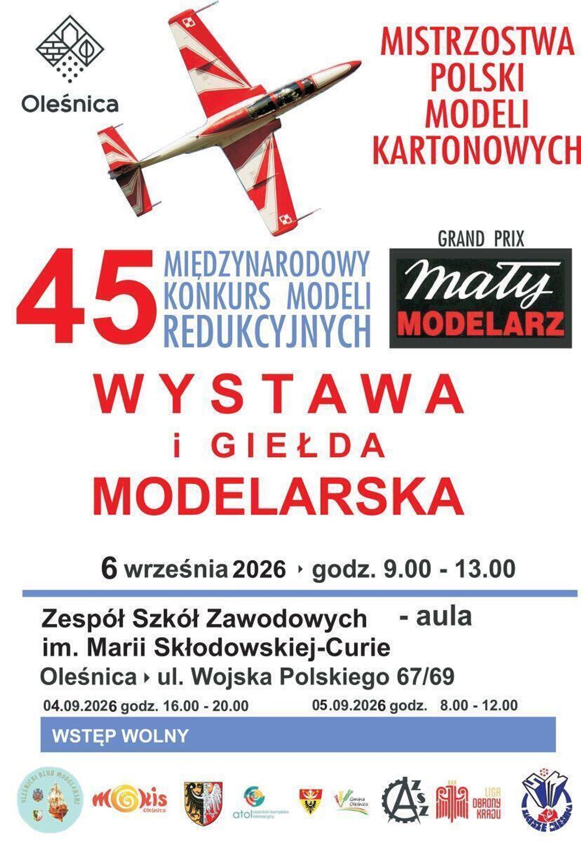 Modelarskie święto już wkrótce! Najlepsi konstruktorzy z całej Polski spotkają się w Oleśnicy Modelarskie święto już wkrótce! Najlepsi konstruktorzy z całej Polski spotkają się w Oleśnicy