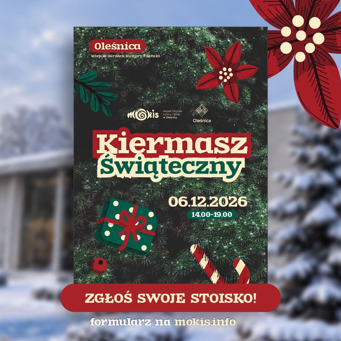 MOKiS szuka wystawców. To szansa, by pokazać swoje wyroby setkom mieszkańców MOKiS szuka wystawców. To szansa, by pokazać swoje wyroby setkom mieszkańców