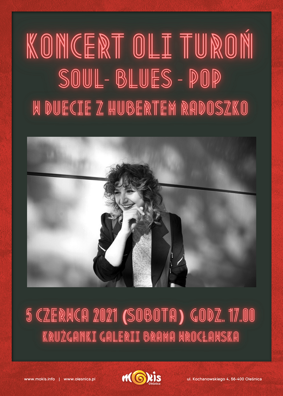 MOKiS zaprasza na akustyczny koncert Oli Turoń