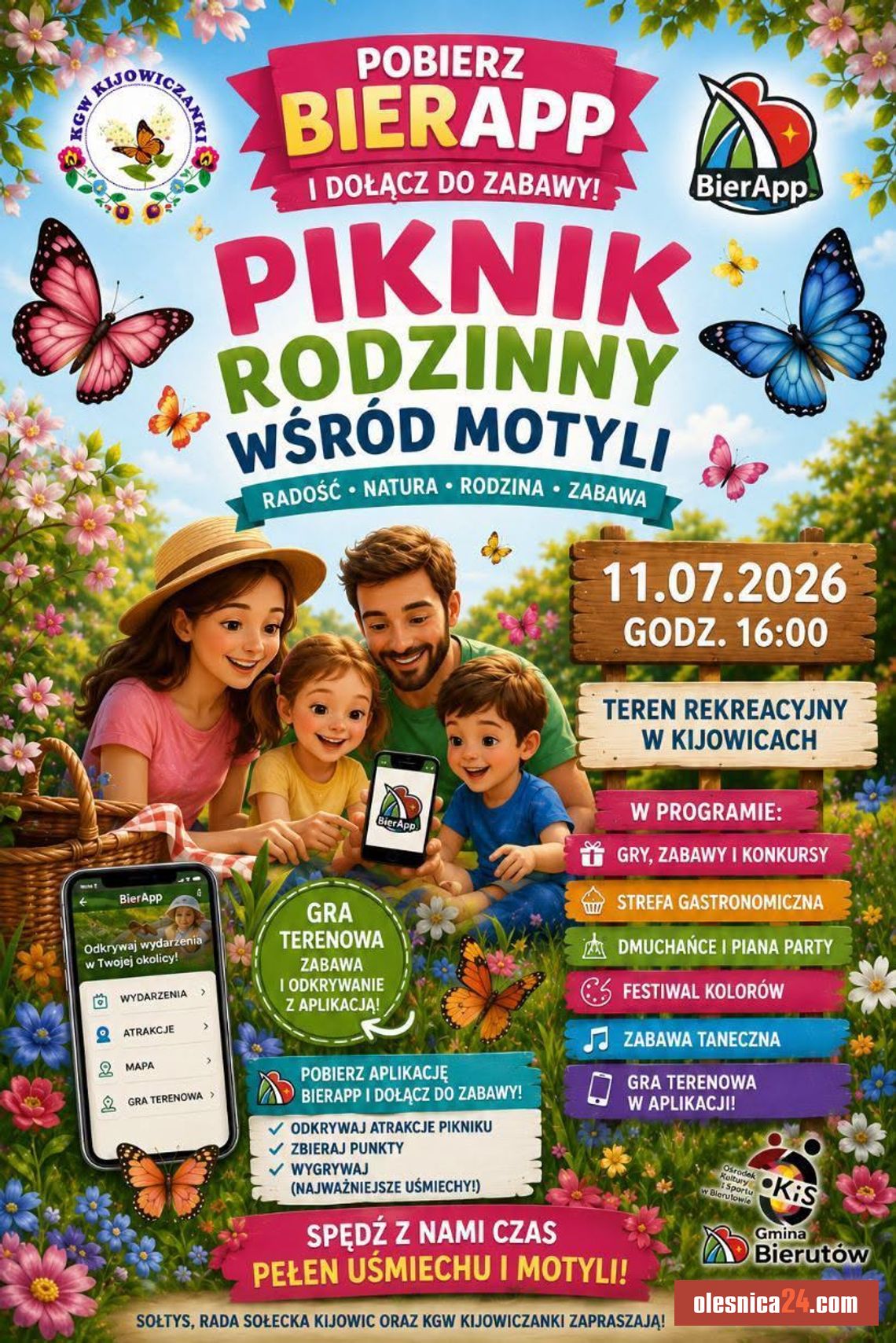 Motyle, zabawa i magiczny skarb! W Kijowicach rusza rodzinny piknik „Wśród Motyli” Motyle, zabawa i magiczny skarb! W Kijowicach rusza rodzinny piknik „Wśród Motyli”