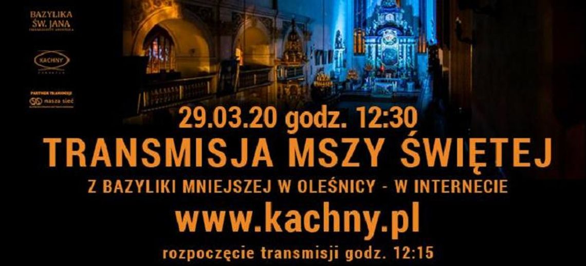 Msza święta z bazyliki w Oleśnicy online