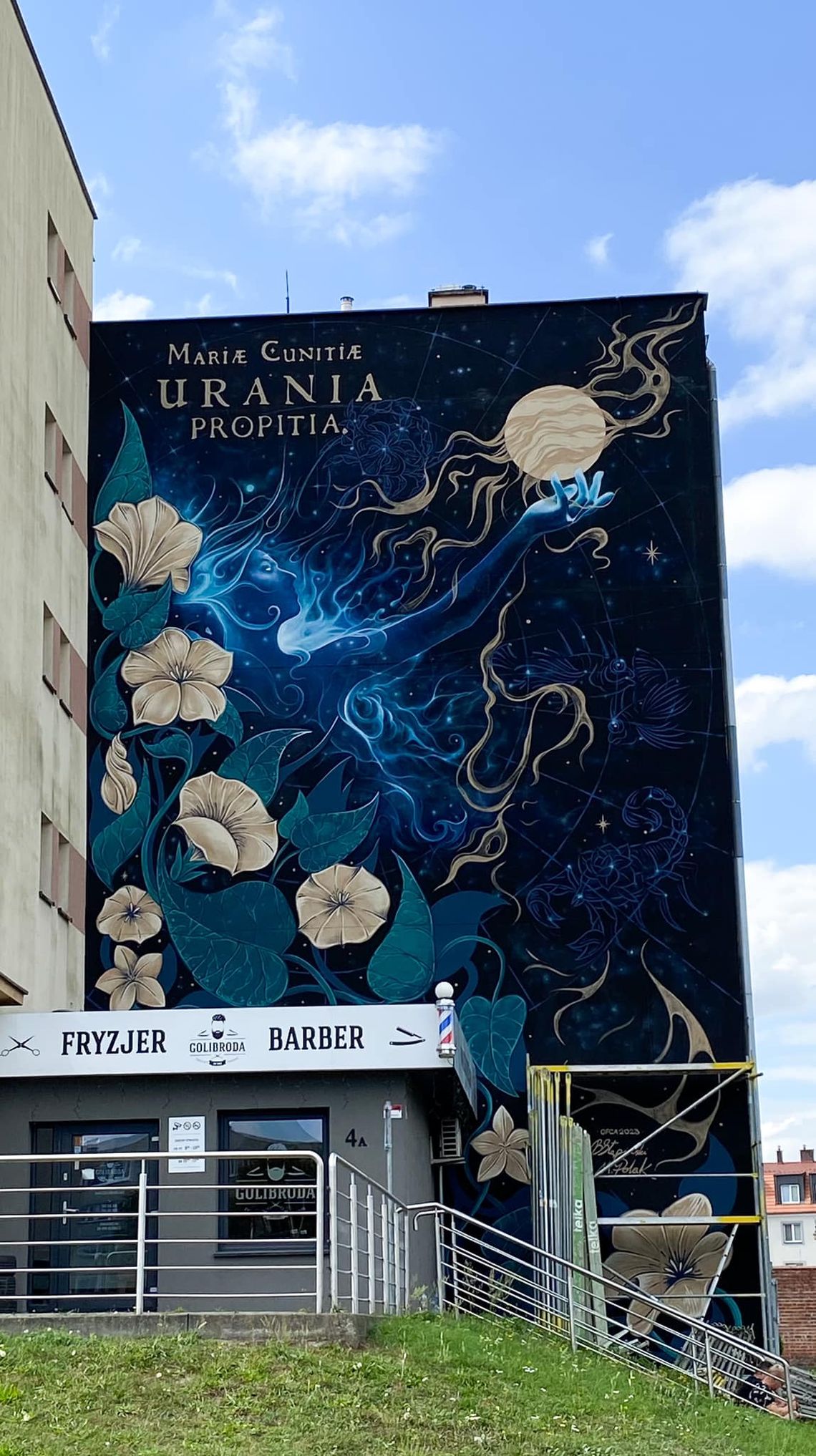 Mural poświęcony wybitnej astronomce gotowy!