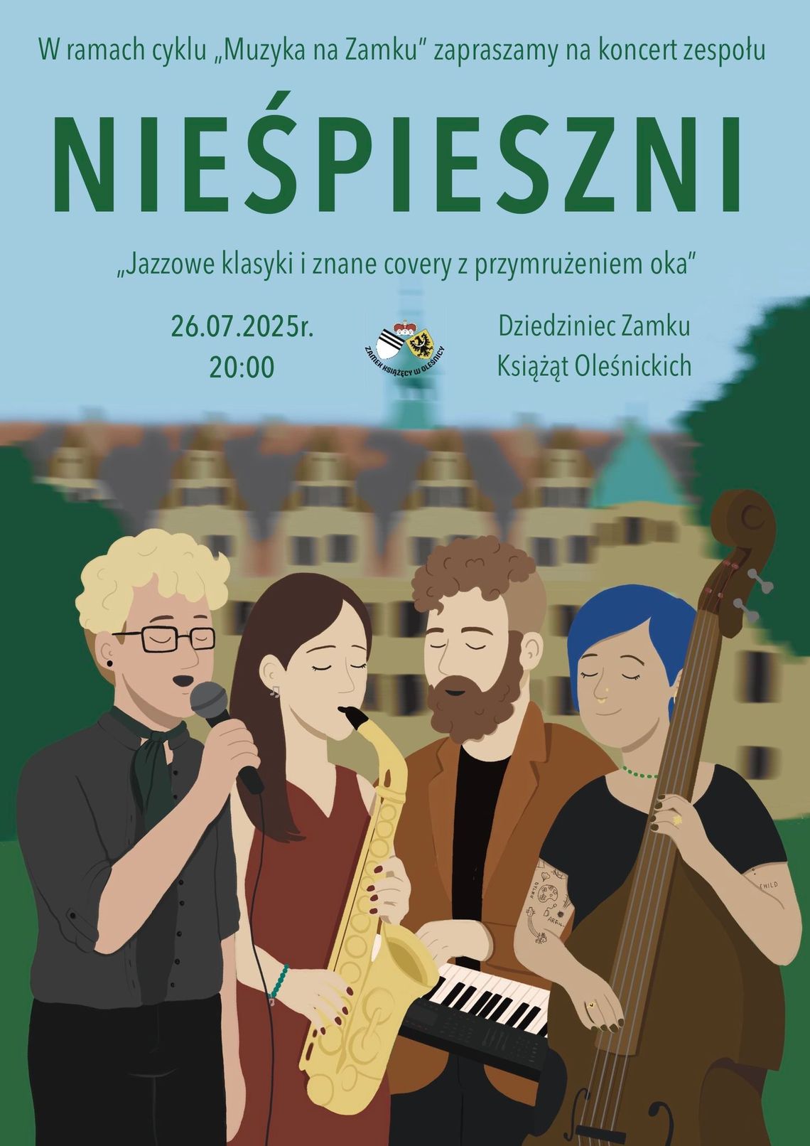 Muzyka na Zamku – koncert zespołu Nieśpieszni