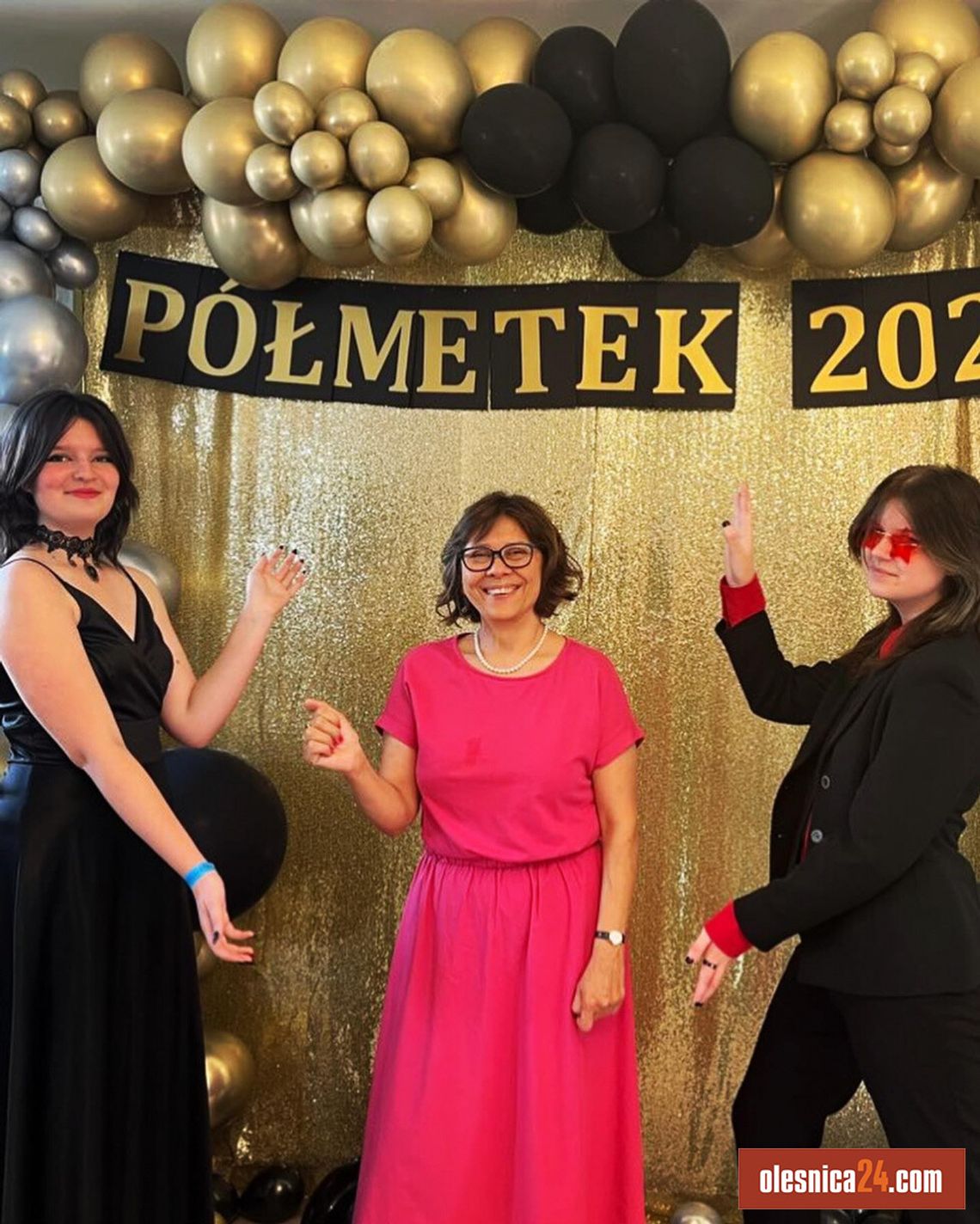Na półmetku w II LO w Oleśnicy Na półmetku w II LO w Oleśnicy