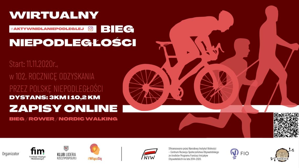 Na sportowo uczcijmy 102. rocznicę odzyskania niepodległości