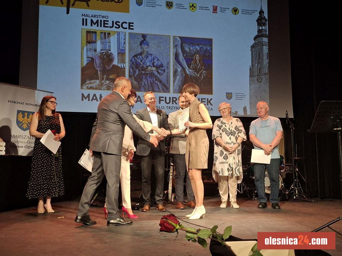 Oleśniczanie na artystycznym podium! Oleśniczanie na artystycznym podium!
