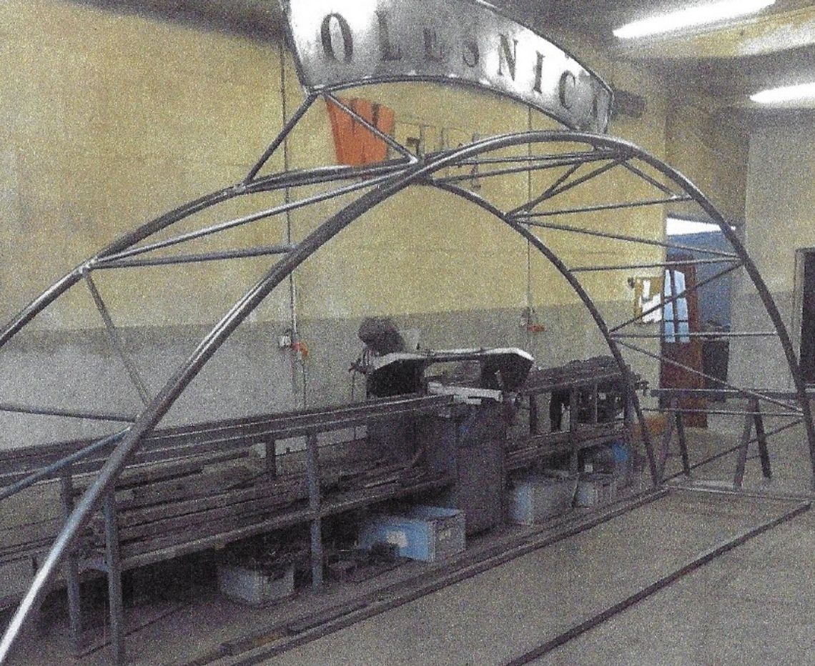 NASZ NEWS: Taki łuk stanie w parku Południowym w Oleśnicy