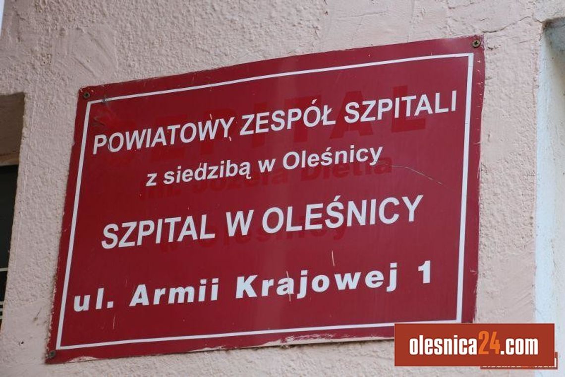 NASZ NEWS: ZAKAZ odwiedzin w szpitalu w Oleśnicy