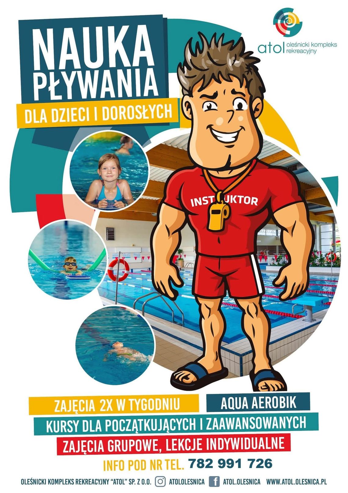 Naucz się pływać z Atolem Oleśnica