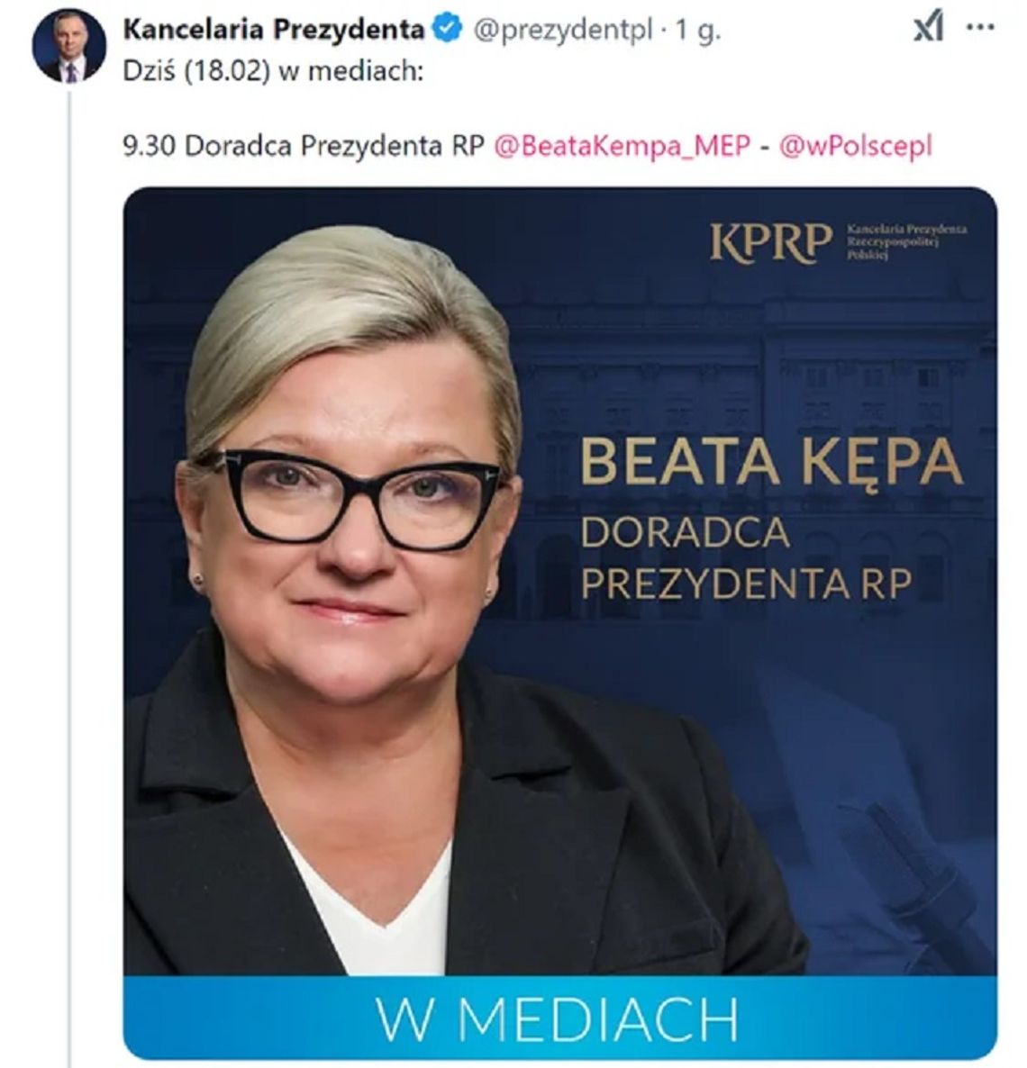 Nazywam się Kempa, Beata Kempa...